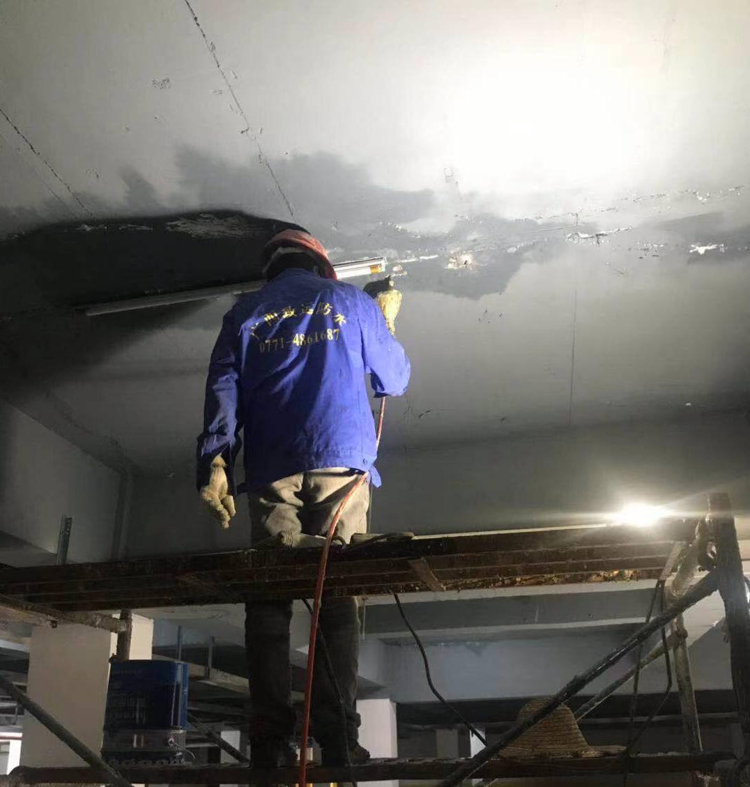 商铺及地下室顶板渗水防水补漏工程—中昂国汇项目