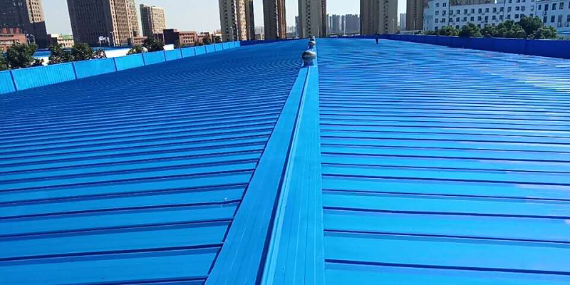 南国金属锌合金厂房彩钢屋面防水补漏维修项目